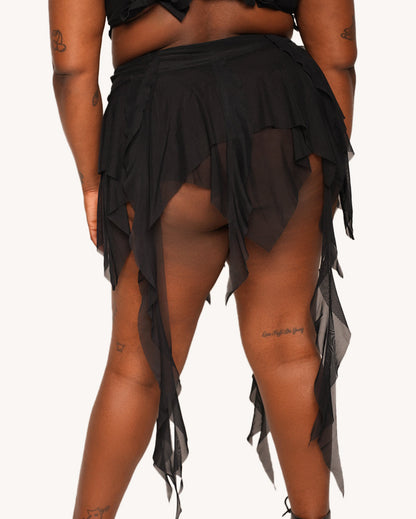 Stir Up Drama Mesh Skirt