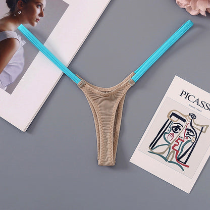 Women's Deep V T-back Sexy T-type Pants