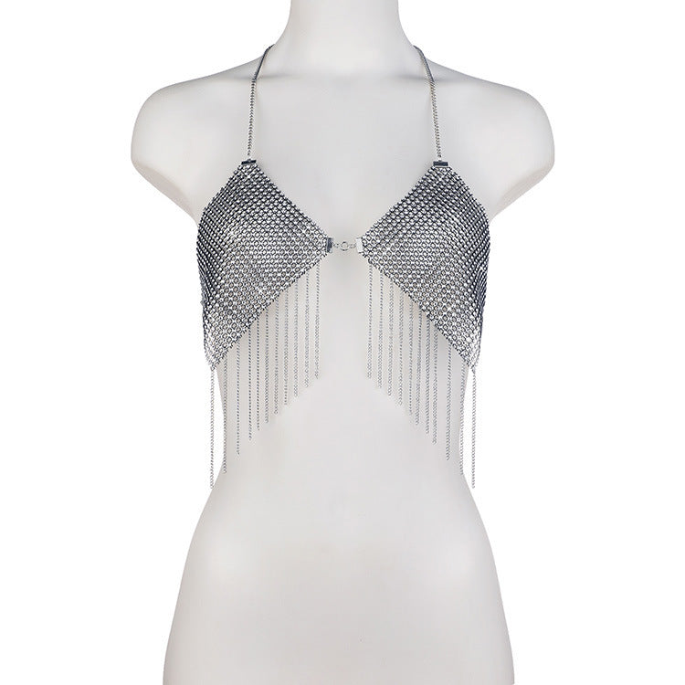 Crystal Fringe Body Chain
