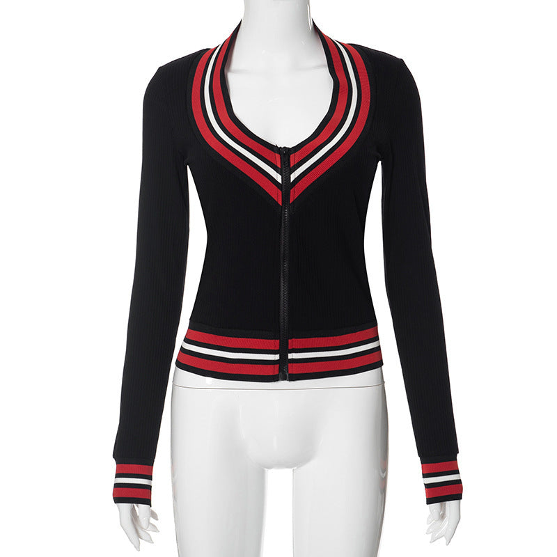 American Fashion Sexy Hot Girl Tie Printed Tube Top Sleeveless Top