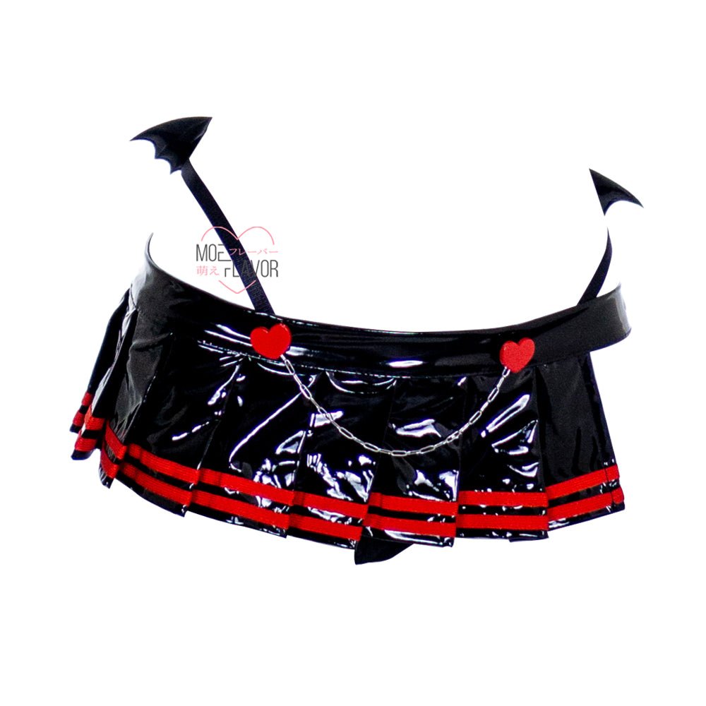 Latex Succubus Nurse Outfit