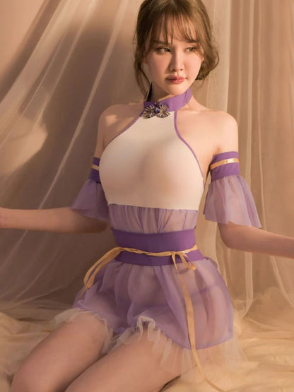 Chinese Style Babydoll Dress