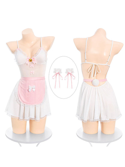 Cute Cat Maid Lingerie Set
