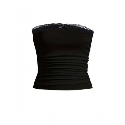 Lace Camisole And Shorts Two-piece Set