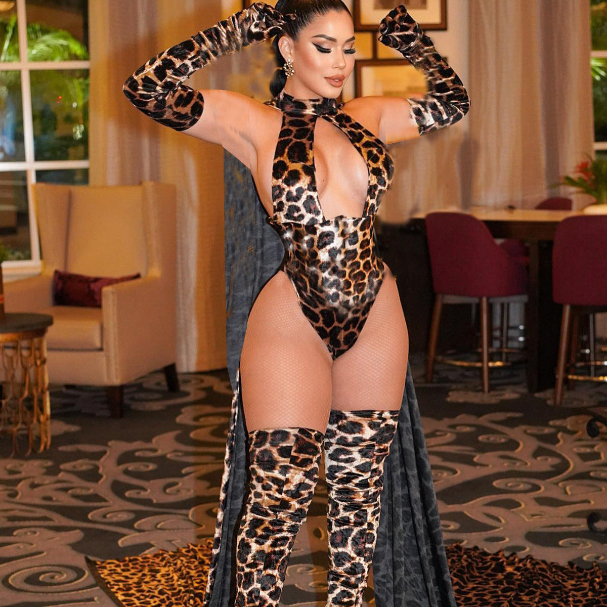 Wild Leopard Costume Set