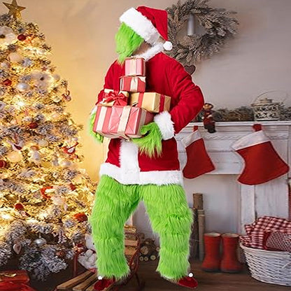 Men's Green Big Monster Costume