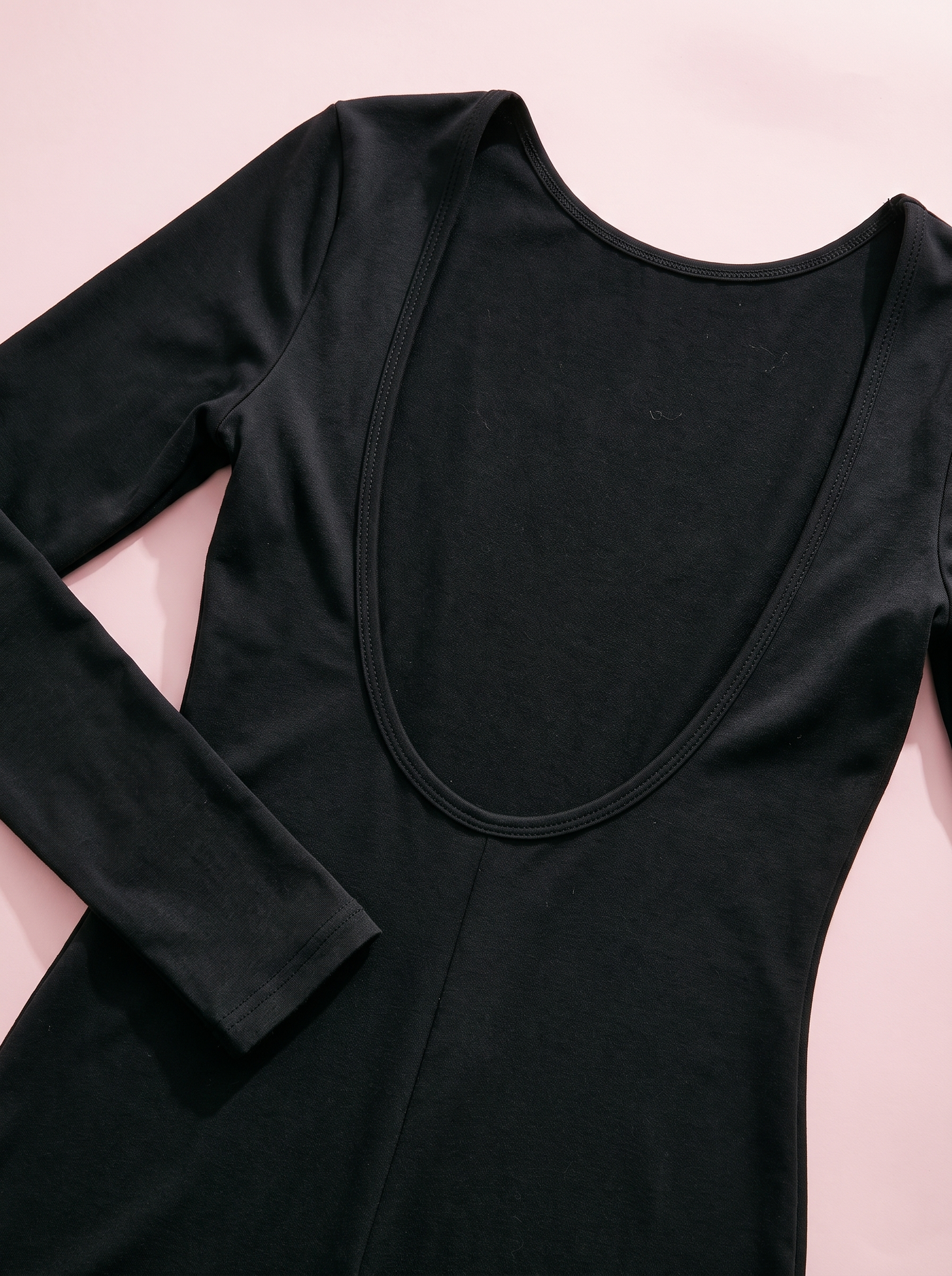 Long Sleeve Backless Romper