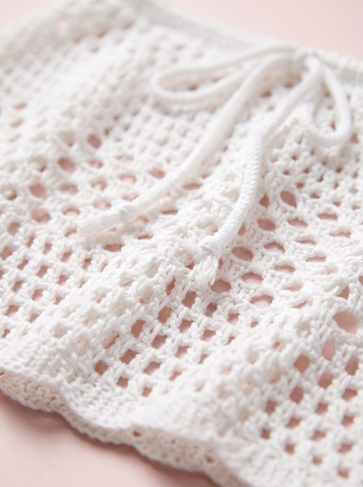 Crochet Mini Sweater Skirt