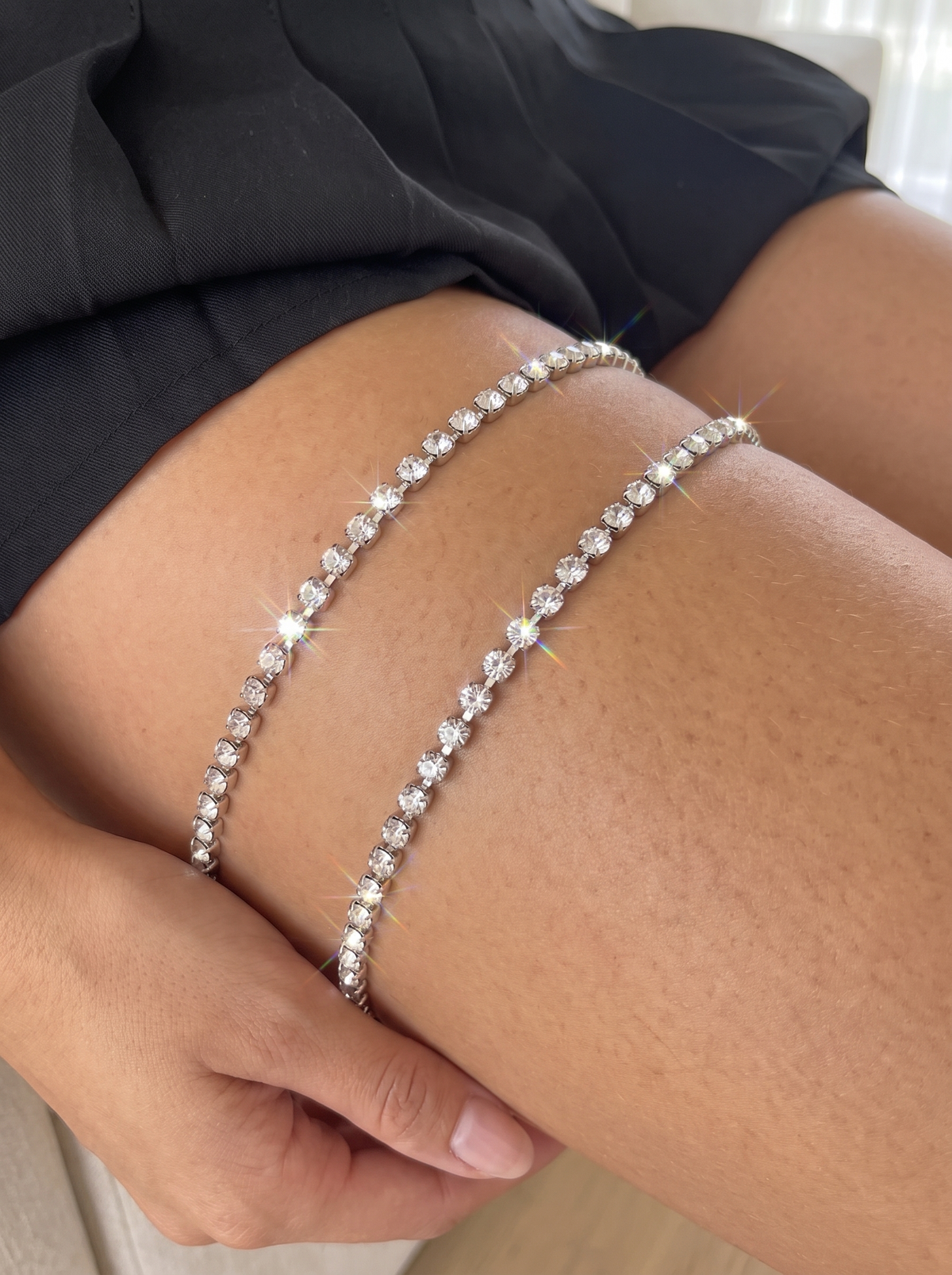 Crystal Thigh Chain
