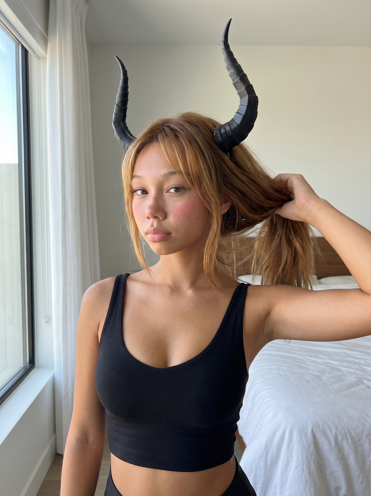 Demon Horn Headpiece