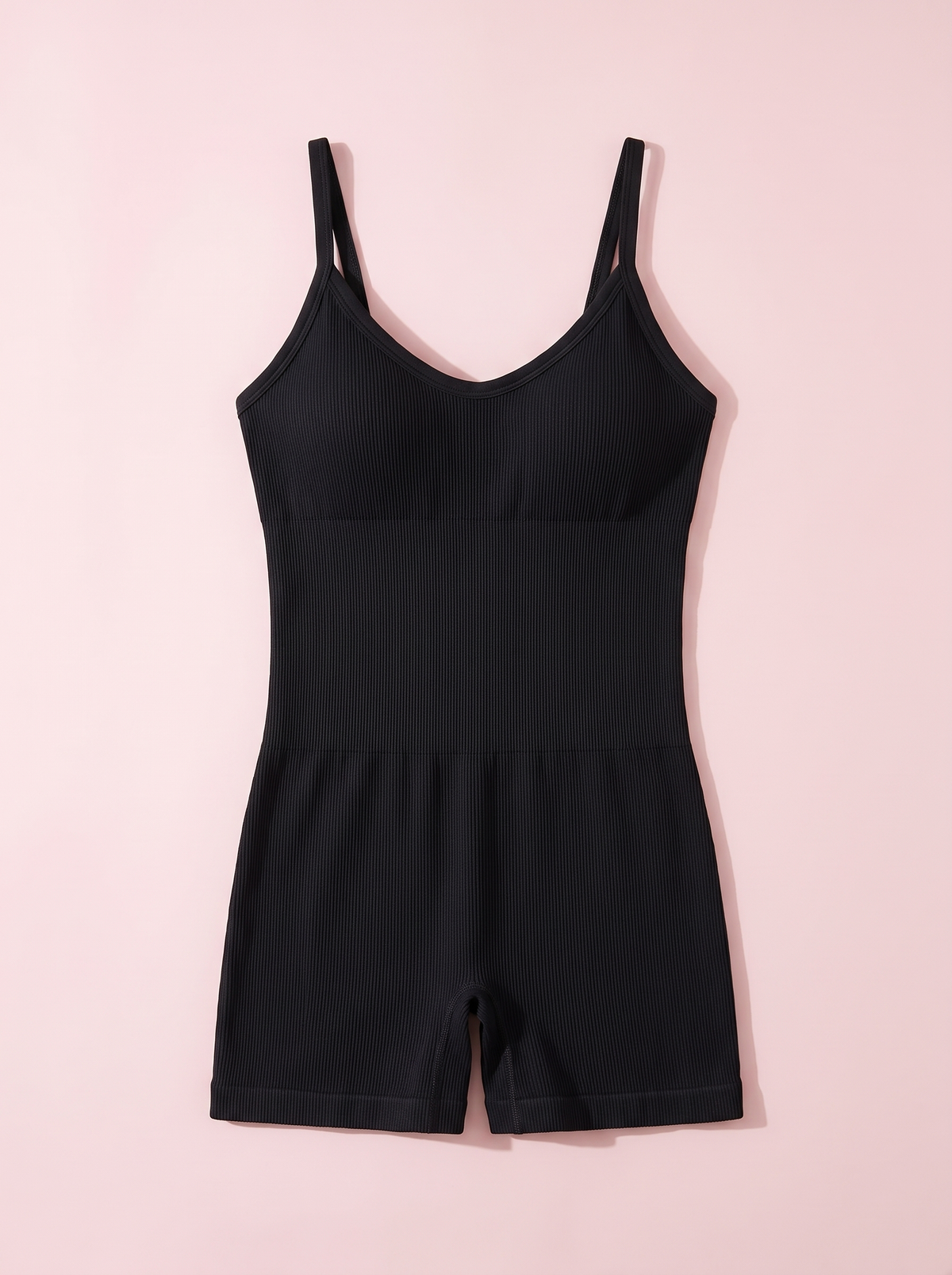 Seamless Ribbed Romper