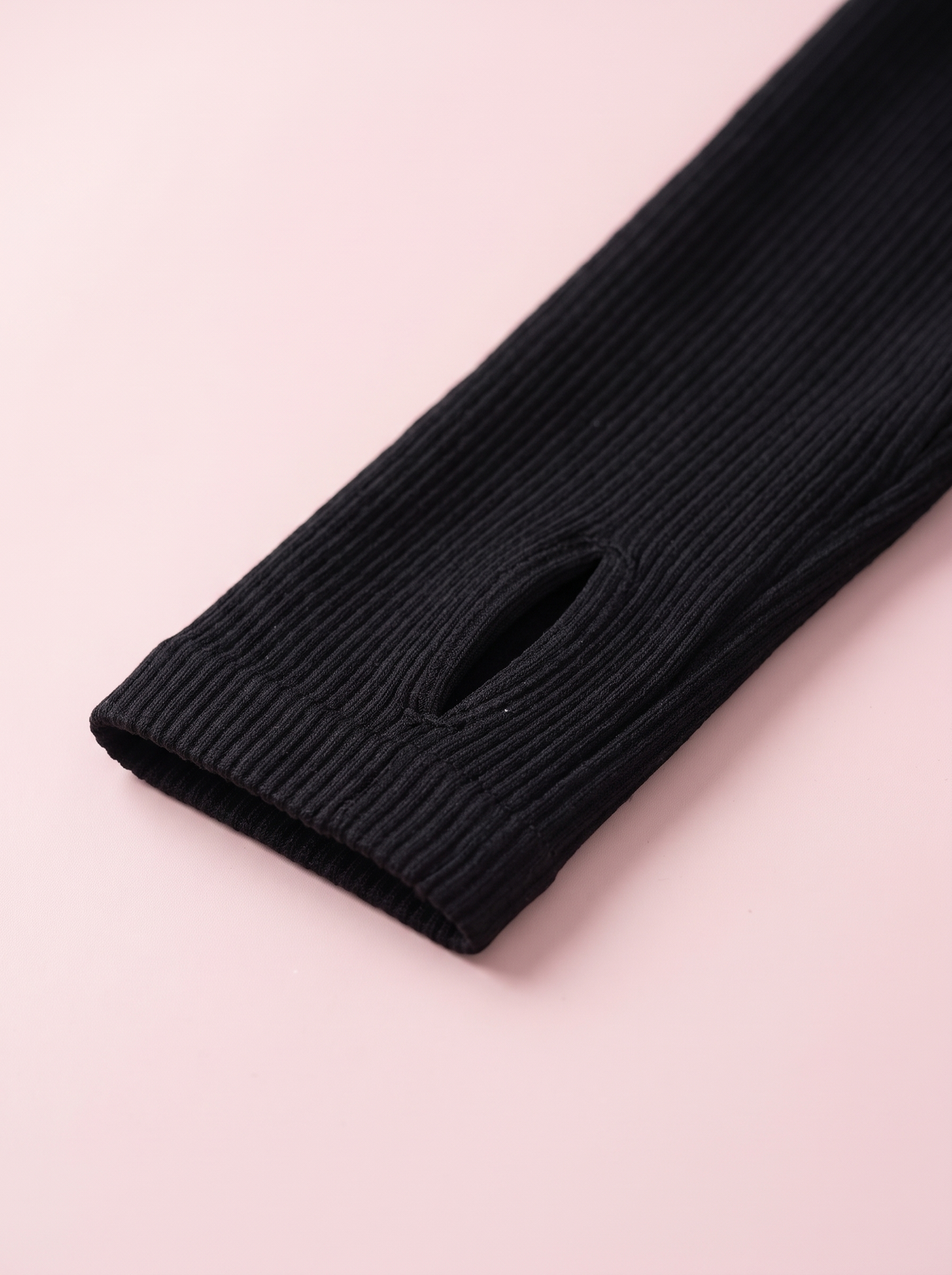 Square Neck Ribbed Jumpsuit