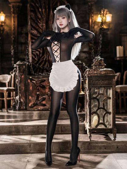 Fantasy Maid Apron Costume