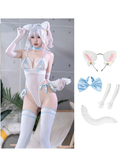 Anime Cat Peek-A-Boo Teddy