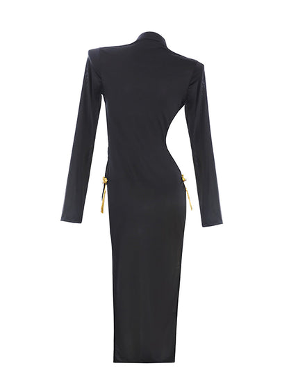Reversible Cupless Cheongsam Dress