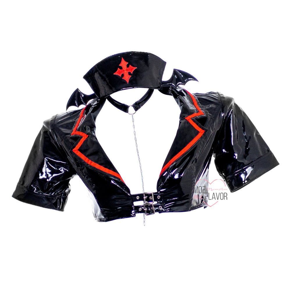 Latex Succubus Nurse Outfit