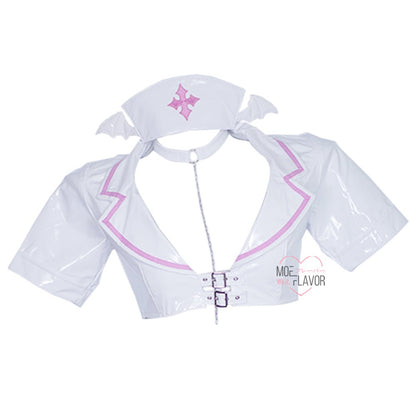 Latex Succubus Nurse Outfit