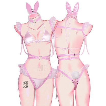 Valentine Bunny Cosplay Outfit