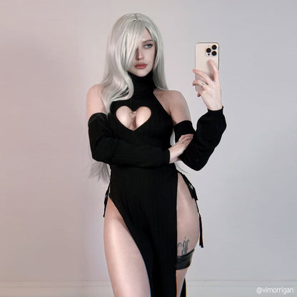 Heart-Shaped Cheongsam KO59
