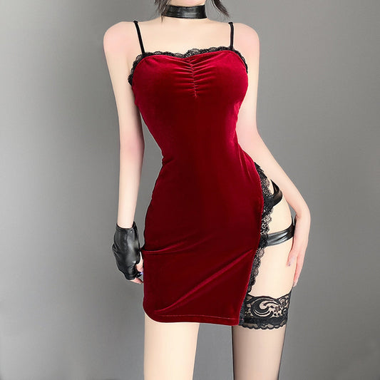 Sexy Chinese Style Split Dress